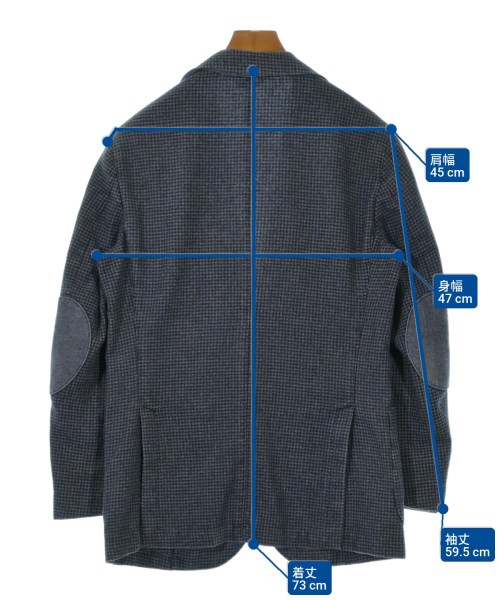 L.B.M.1911（エルビーエム１９１１）テーラードジャケット 紺 サイズ:46(M位) メンズ/2200645073027