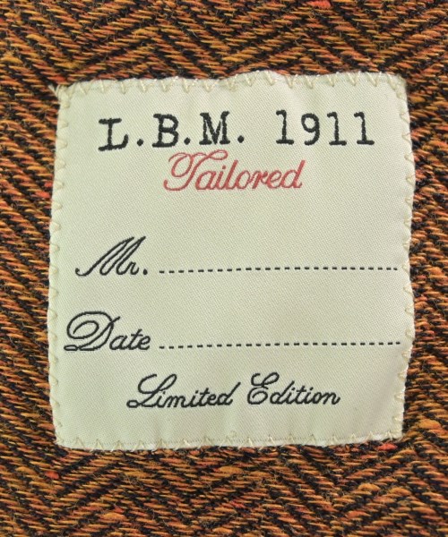 L.B.M.1911（エルビーエム１９１１）ジャケット 黒 サイズ:50(XL位) メンズ/2200699068048