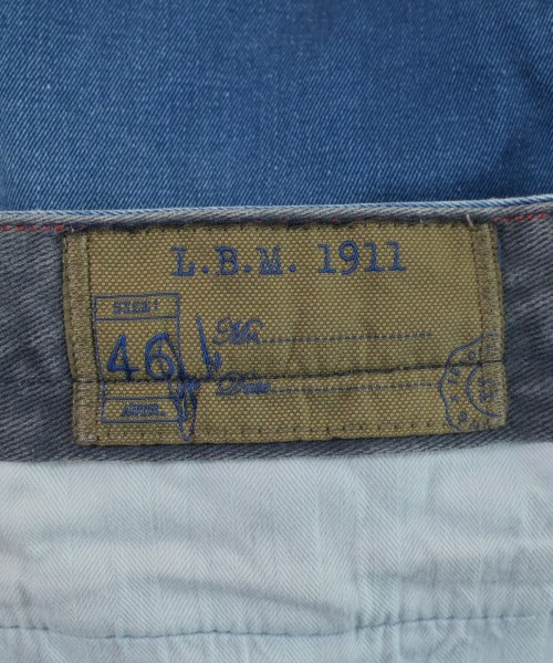 L.B.M.1911（エルビーエム１９１１）ショートパンツ 青 サイズ:46(M位) メンズ/2200667703094