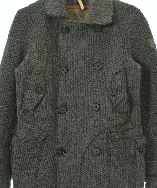 L.B.M.1911（エルビーエム１９１１）ピーコート グレー サイズ:44(S位) メンズ/2200669105032