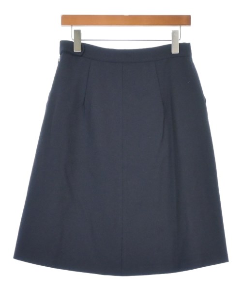 massimo alba（マッシモ　アルバ）ひざ丈スカート 紺 サイズ:42(L位) レディース/2200621808063