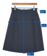 massimo alba（マッシモ　アルバ）ひざ丈スカート 紺 サイズ:42(L位) レディース/2200621808063