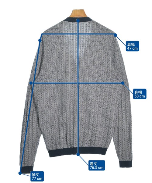 massimo alba（マッシモ　アルバ）カーディガン 紺 サイズ:S メンズ/2200660039060