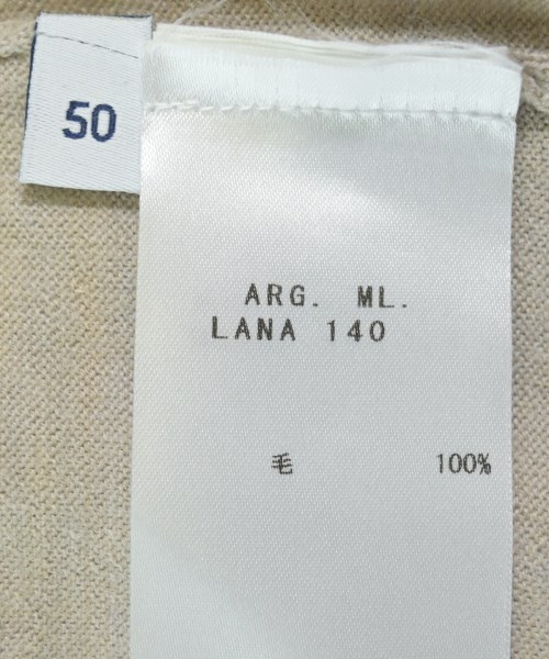 FEDELI（フェデーリ）ニット・セーター ベージュ サイズ:50(XL位) メンズ/2200613947107