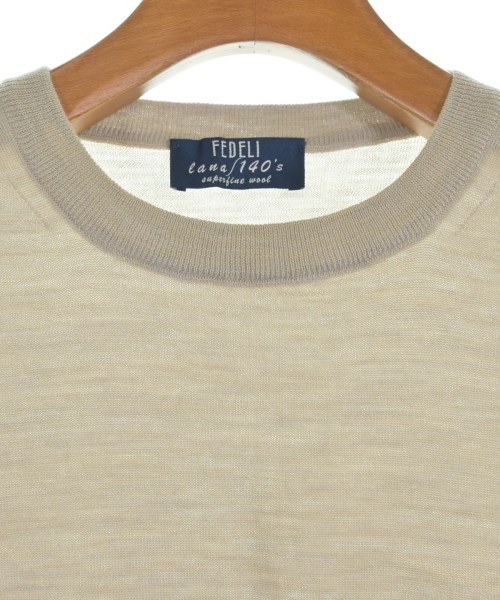FEDELI（フェデーリ）ニット・セーター ベージュ サイズ:50(XL位) メンズ/2200613947107