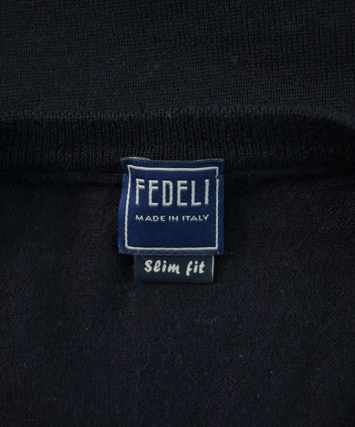 FEDELI（フェデーリ）ニット・セーター 紺 サイズ:50(XL位) メンズ/2200616835098