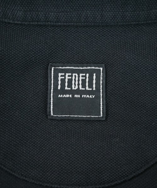 FEDELI（フェデーリ）ポロシャツ 黒 サイズ:48(L位) メンズ/2200607006223