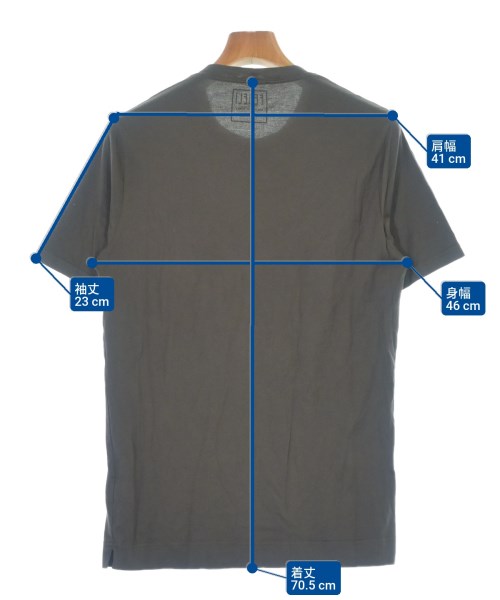 FEDELI（フェデーリ）Tシャツ・カットソー 茶 サイズ:48(L位) メンズ/2200607006285