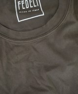 FEDELI（フェデーリ）Tシャツ・カットソー 茶 サイズ:48(L位) メンズ/2200607006285
