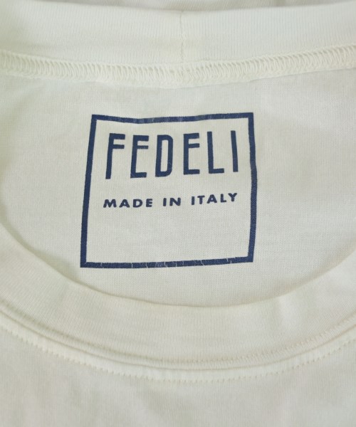 FEDELI（フェデーリ）Tシャツ・カットソー 白 サイズ:48(L位) メンズ/2200607006308
