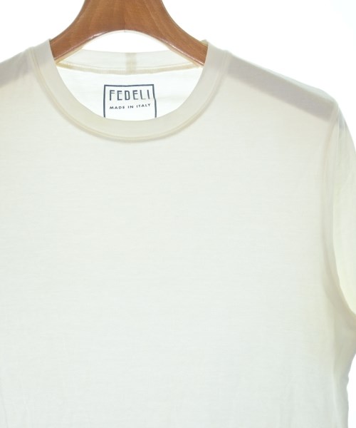 FEDELI（フェデーリ）Tシャツ・カットソー 白 サイズ:48(L位) メンズ/2200607006308