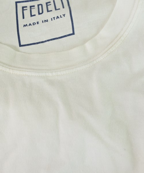 FEDELI（フェデーリ）Tシャツ・カットソー 白 サイズ:48(L位) メンズ/2200607006308