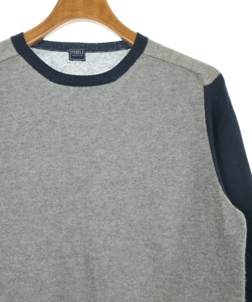 FEDELI（フェデーリ）ニット・セーター グレー サイズ:46(M位) メンズ/2200614699098