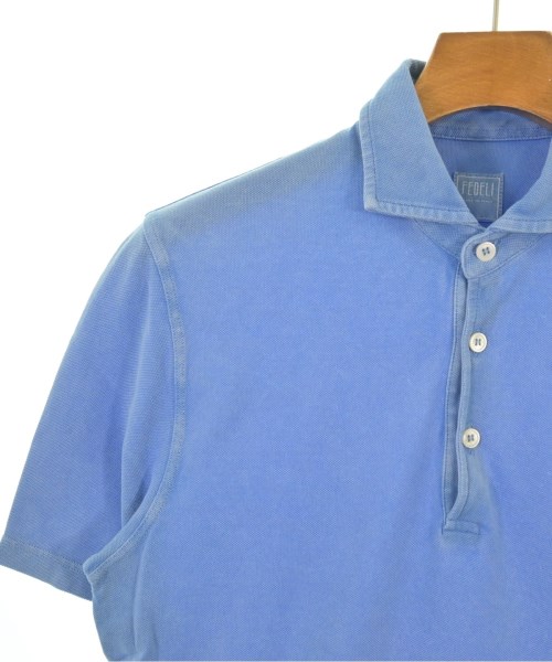 FEDELI（フェデーリ）ポロシャツ 青 サイズ:46(M位) メンズ/2200620123037