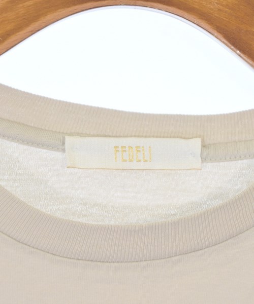 FEDELI（フェデーリ）Tシャツ・カットソー ベージュ サイズ:S レディース/2200690640120