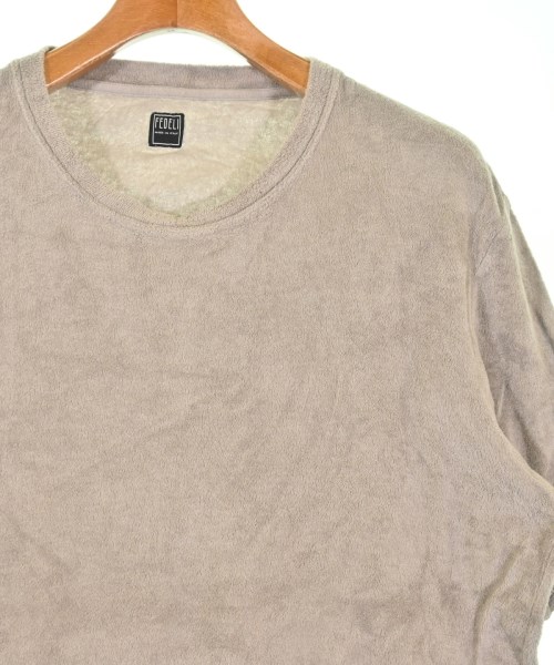 FEDELI（フェデーリ）Tシャツ・カットソー ベージュ サイズ:48(L位) メンズ/2200695857066