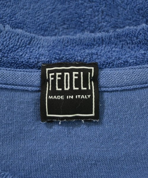 FEDELI（フェデーリ）Tシャツ・カットソー 青 サイズ:48(L位) メンズ/2200695857073