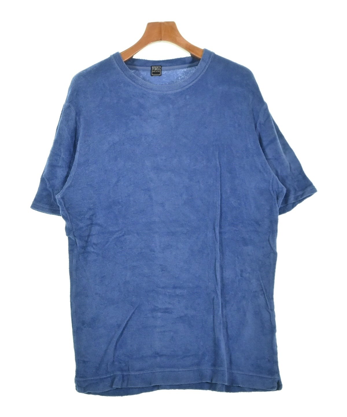 FEDELI（フェデーリ）Tシャツ・カットソー 青 サイズ:48(L位) メンズ 