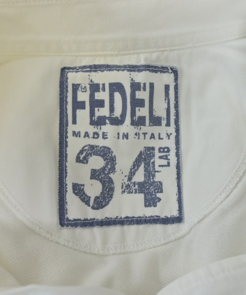 FEDELI（フェデーリ）ポロシャツ 白 サイズ:46(M位) メンズ/2200657249038