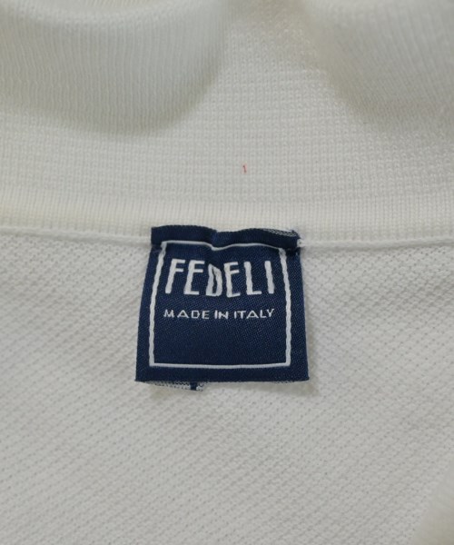 FEDELI（フェデーリ）ポロシャツ 白 サイズ:48(L位) メンズ/2200717942022
