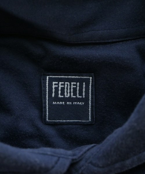 FEDELI（フェデーリ）ポロシャツ 紺 サイズ:46(M位) メンズ/2200718731052