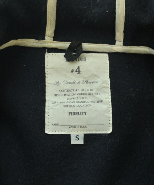 FEDELI（フェデーリ）ダッフルコート 黒 サイズ:S メンズ/2200649692026