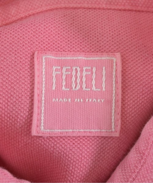 FEDELI（フェデーリ）ポロシャツ ピンク サイズ:42(XS位) メンズ/2200702241024