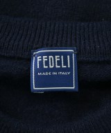 FEDELI（フェデーリ）ニット・セーター 紺 サイズ:48(L位) メンズ/2200664057053