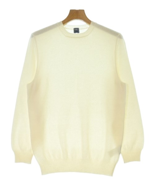 FEDELI(フェデーリ)ニット・セーター 白 サイズ:50(XL位)/2200665003400