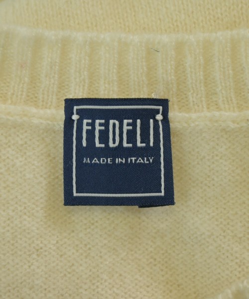 FEDELI（フェデーリ）ニット・セーター 白 サイズ:50(XL位) メンズ/2200665003400