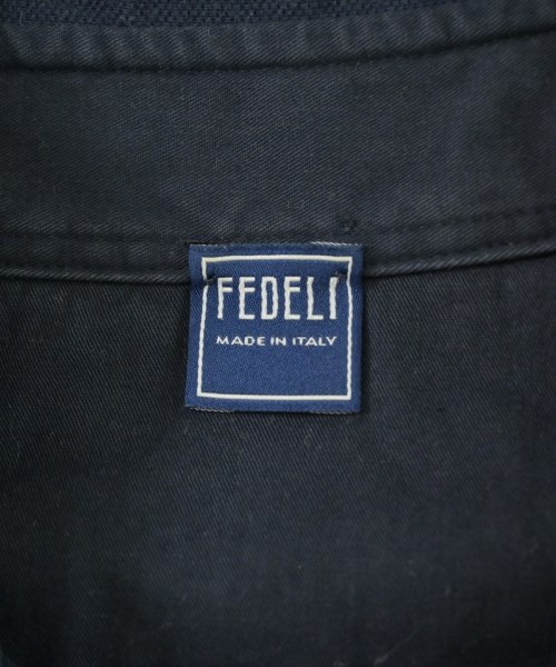 FEDELI（フェデーリ）ポロシャツ 紺 サイズ:46(M位) メンズ/2200723397069