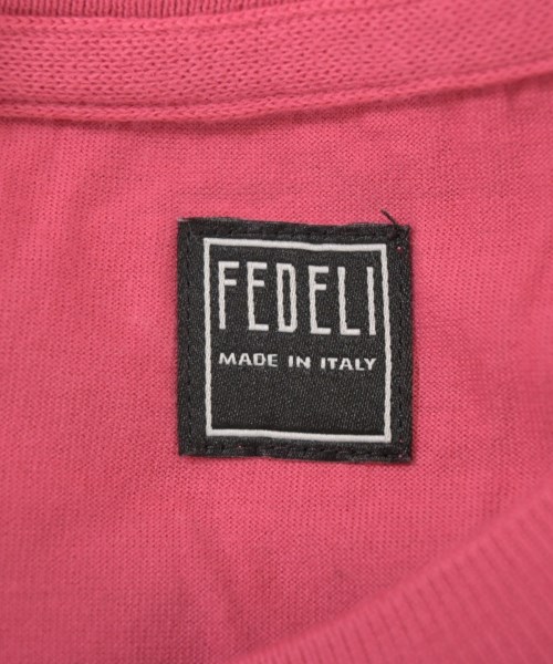 FEDELI（フェデーリ）Tシャツ・カットソー ピンク サイズ:L メンズ/2200679422174