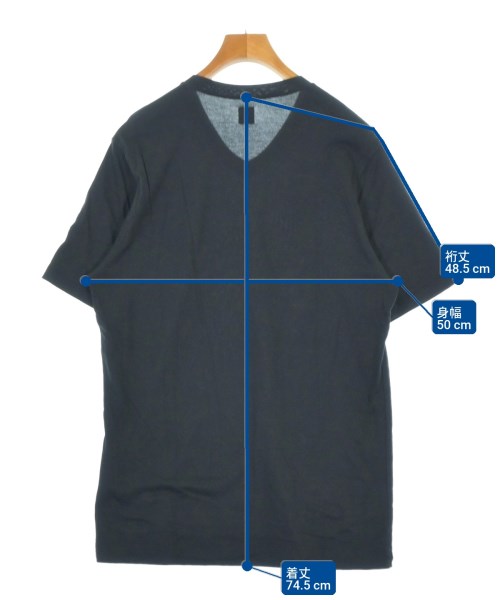 FEDELI（フェデーリ）Tシャツ・カットソー 黒 サイズ:50(XL位) メンズ/2200690674026
