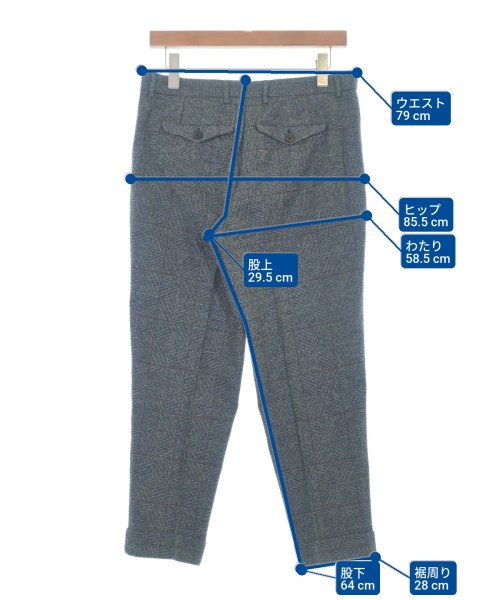 santaniello（サンタニエッロ）スラックス 紺 サイズ:46(M位) メンズ/2200660941196