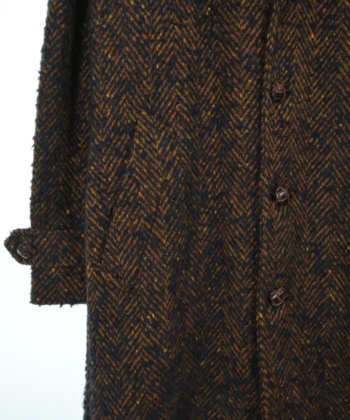 ERNESTO（エルネスト）チェスターコート 茶 サイズ:44(S位) メンズ/2200626638016