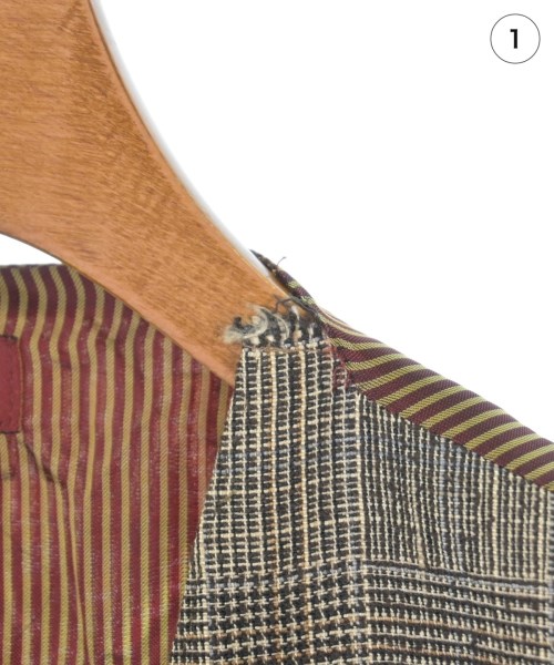 ERNESTO（エルネスト）カジュアルシャツ ベージュ サイズ:46(M位) メンズ/2200621169010