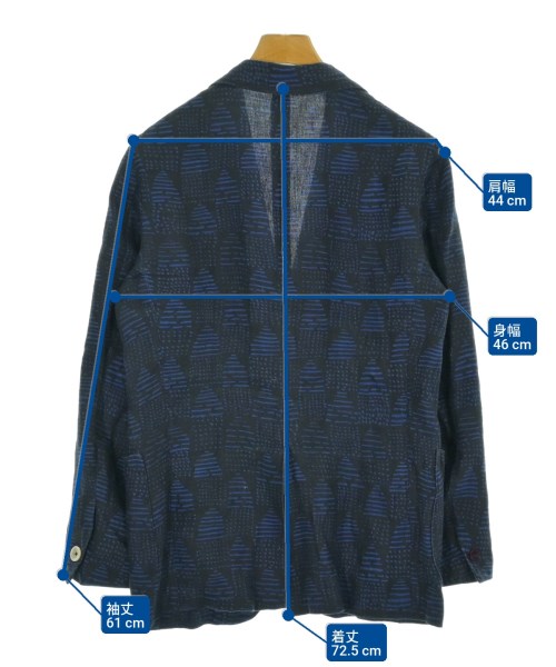 ERNESTO（エルネスト）テーラードジャケット 紺 サイズ:48(L位) メンズ/2200673087034