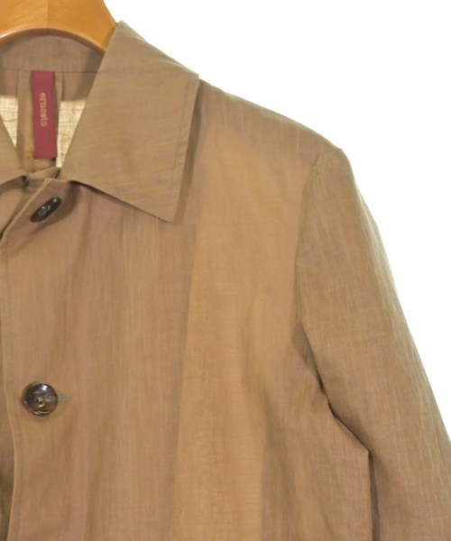 ERNESTO（エルネスト）ステンカラーコート 茶 サイズ:42(XS位) メンズ/2200655481010