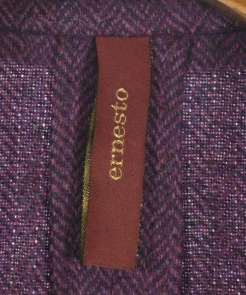 ERNESTO（エルネスト）ジャケット 紫 サイズ:42(M位) レディース/2200659369048