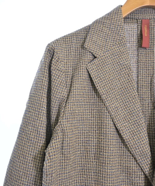 ERNESTO（エルネスト）カジュアルジャケット 茶 サイズ:48(L位) メンズ/2200647981023