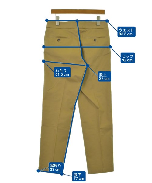 GBS TROUSERS（ジービーエストラウザーズ）チノパン ベージュ サイズ:48(L位) メンズ/2200647778111