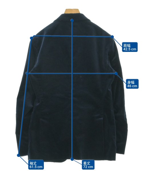 Gabriele Pasini（ガブリエレパシーニ）テーラードジャケット 紺 サイズ:46(M位) メンズ/2200613521024