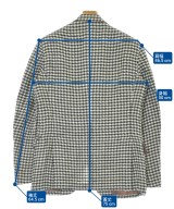 Gabriele Pasini（ガブリエレパシーニ）テーラードジャケット 黒 サイズ:48(L位) メンズ/2200656928040