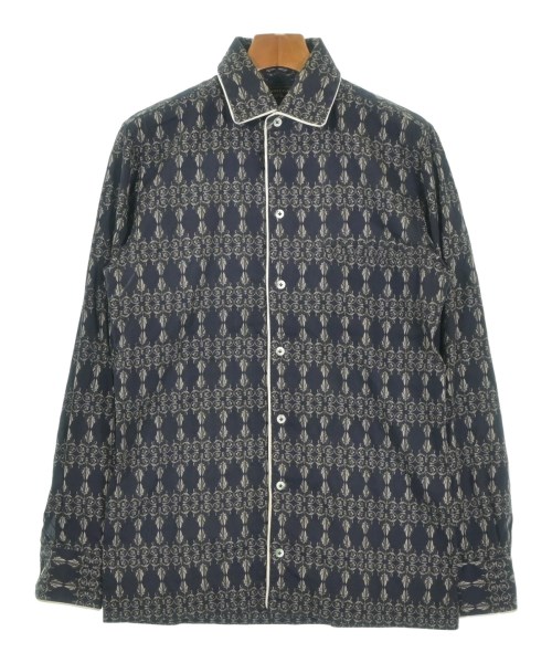 Gabriele Pasini(ガブリエレパシーニ)カジュアルシャツ 紺 サイズ:39(M位)/2200666782014