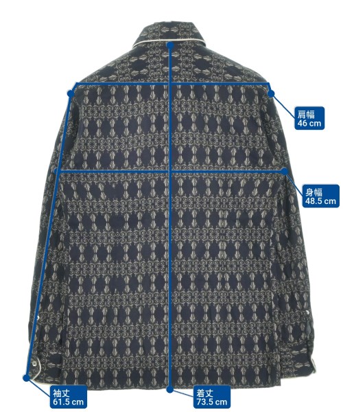 Gabriele Pasini（ガブリエレパシーニ）カジュアルシャツ 紺 サイズ:39(M位) メンズ/2200666782014