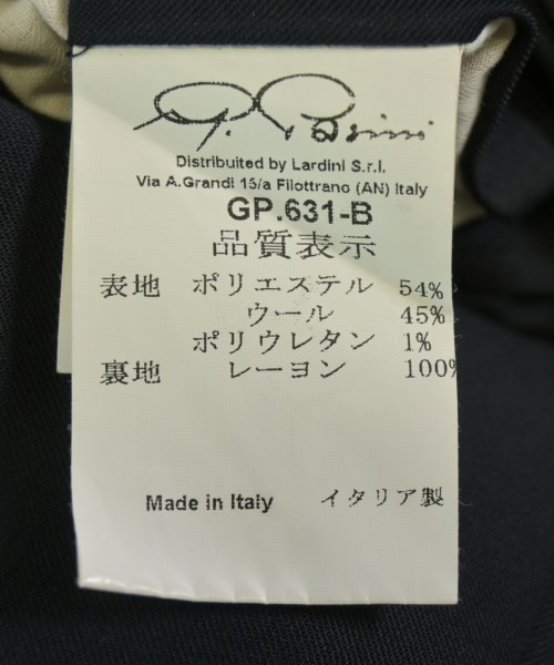 Gabriele Pasini（ガブリエレパシーニ）スラックス 紺 サイズ:46(M位) メンズ/2200720824100