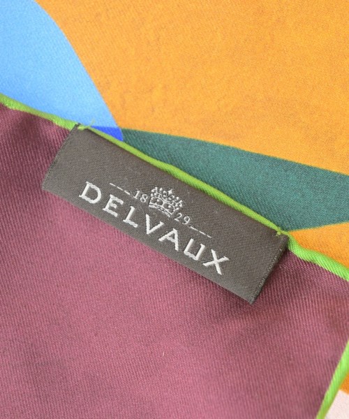DELVAUX（デルボー）バンダナ・スカーフ 緑 サイズ:- レディース/2200661603031