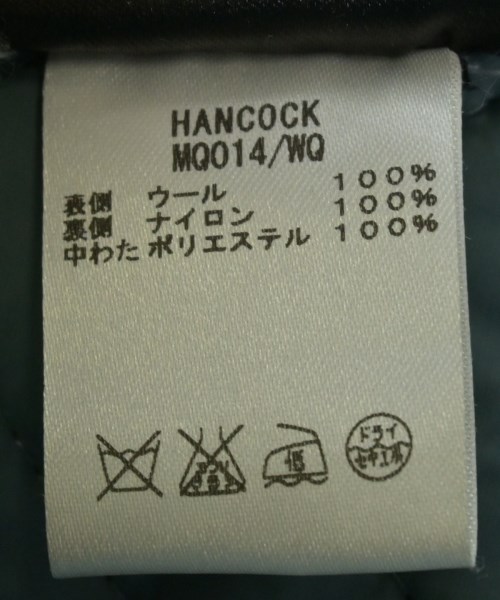 HANCOCK（ハンコック）コート 緑 サイズ:40(M位) メンズ/2200708697016