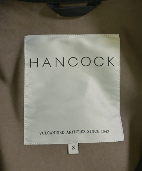 HANCOCK（ハンコック）ステンカラーコート 黒 サイズ:S メンズ/2200699474214