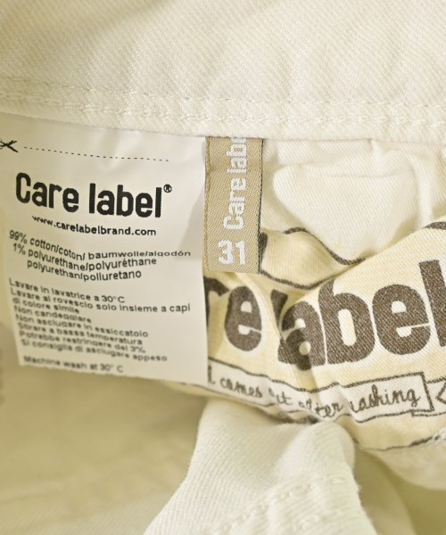 CARE LABEL（ケアレーベル）デニムパンツ 白 サイズ:31(M位) メンズ/2200614463095